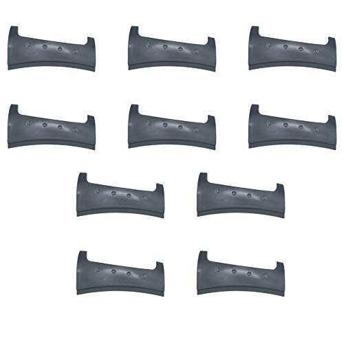 10x Gray Pewter Washer Door Handle compatible with Washer 8182080