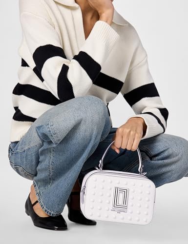 Image of KARL LAGERFELD Women's Simone Studded Camera Crossbody