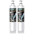 ICEPURE PLUS NSF53&42 Refrigerator Water Filter Replacement for Whirlpool 4396508 4396510, Everydrop EDR5RXD1, Filter 5, 4392857, WF285 PNL240V 4396918 9010 WF-NL300 WF-L500 RWF0500A RWF0500AH 2PACK