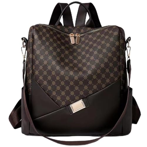 Sac à dos étanche en cuir pour femmes actives