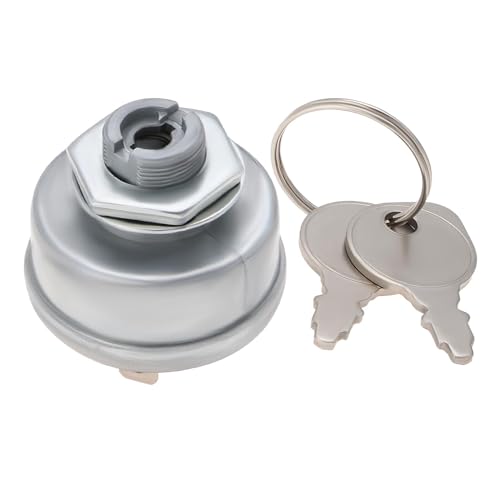 OTOTEC - OTOTEC 1 Set 7-Pin 4 Positions Lawn Mower Ignition Starter Switch with 2 Keys Compatible with Briggs & Stratton Compatible with Craftsman OE 725-1717/925-1717/92556
