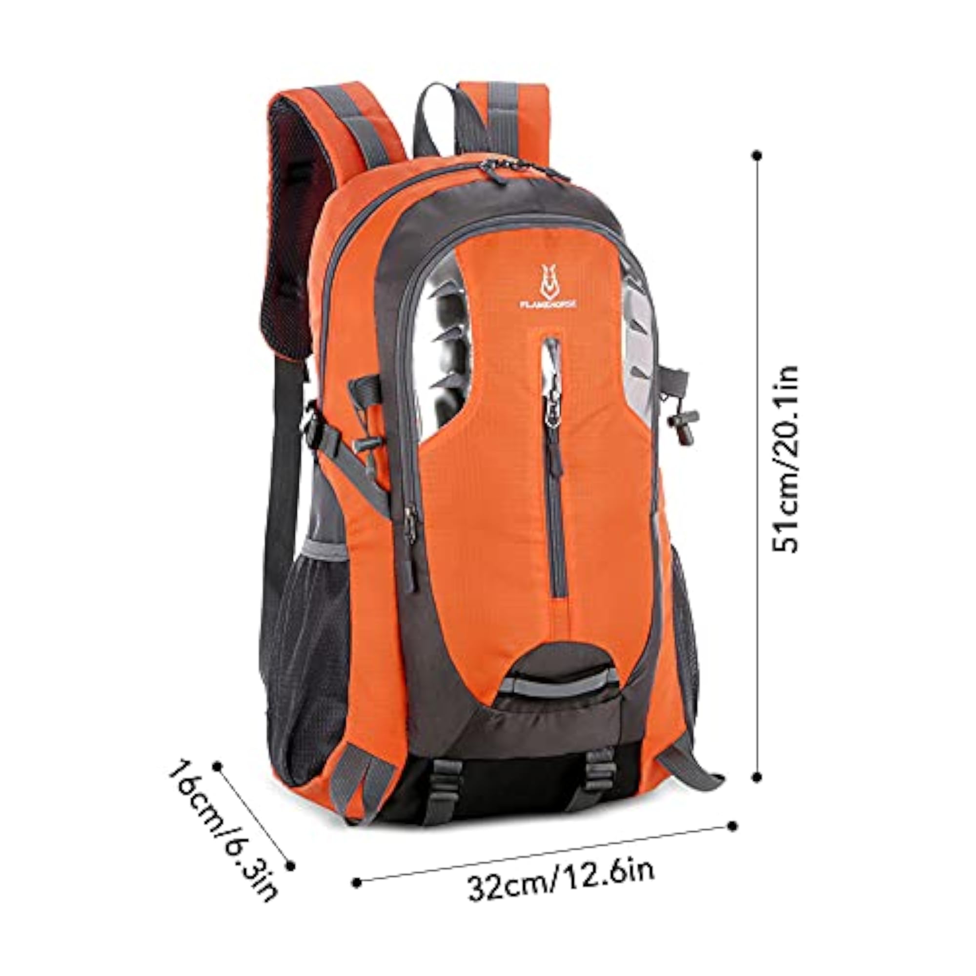 Lightweight Hiking Backpack, Water-Resistant Outdoor Sport Daypack