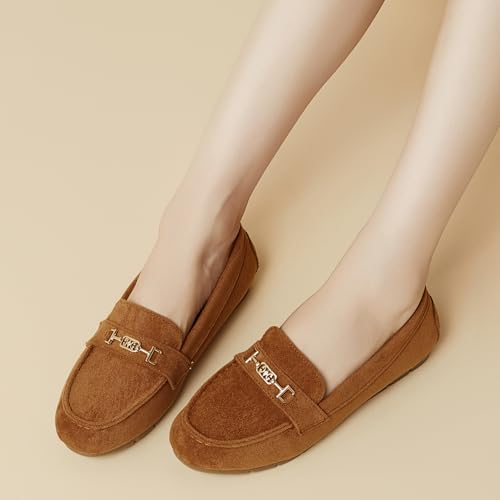 Image of Women's Loafer Shoes Leisure Slip On Work Shoes Comfort Walking Flats