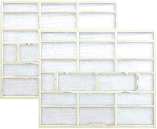 2-Pack Filter Compatible with COSTWAY 12000BTU 22 SEER2 115V Mini Split Air Conditioner Filter ( PLEASE CONFIRM THE SIZE BEFORE PURCHASING)