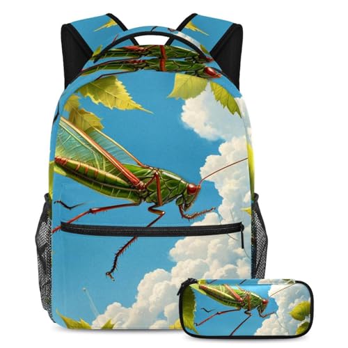 Cartable ensemble de sacs à dos pour adolescents avec trousse à crayons