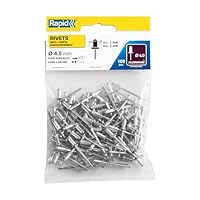 150 stuks klinknagels, 4,8 x 16 mm popnagels, aluminium 150 stuks klinknagels, 4,8 x 16 mm popnagels, aluminium