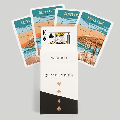 Juego de 52 Naipes Poker Santa Cruz California miniatura 6