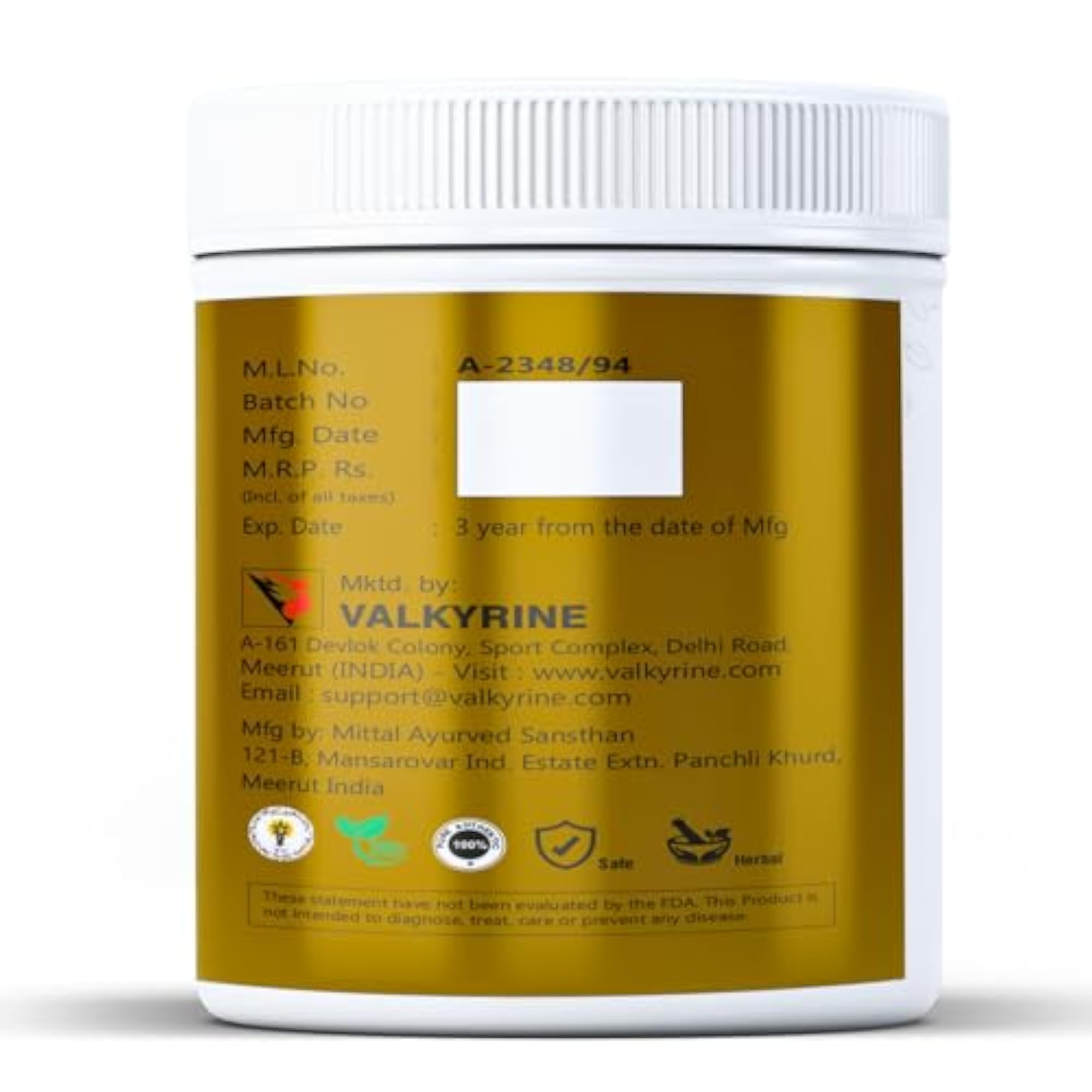 Natural Punarnava Powder for Detoxification, 250g
