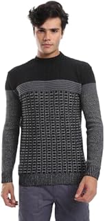 CAESAR Mens Wool Mens Pullover With Multi Design Pullover