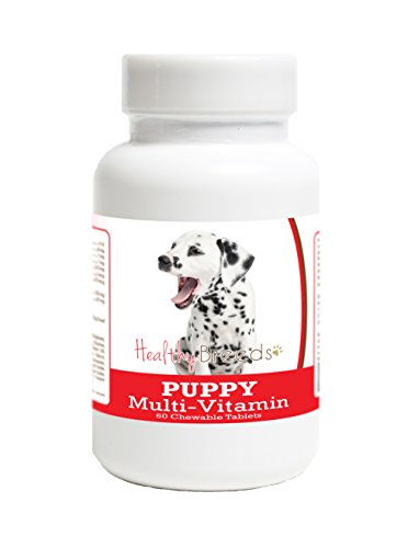 Healthy Breeds Dalmatian Puppy Dog Multivitamin Tablet 60 Count