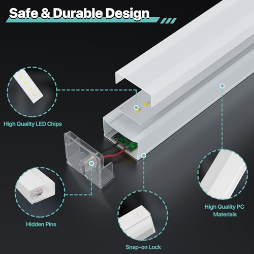 hexagon garage lights 168w 25 pack 5 grids led garage lights - easy install 6500k super bright honeycomb light for workshop warehouse car detailing shop exhibition hall gym