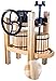 American Harvester Cider Press/Fruit Press and Grinder For Juice and Wine. Double Tub. Easy Assembly. Grinds and Squeezes.