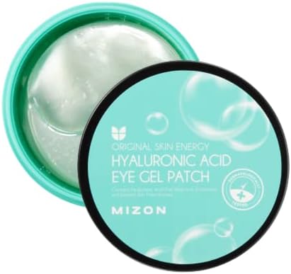 MIZON Hyaluronic Acid Eye Gel Patch, Collagen Patches, Eye Masks, Treatment for Puffy Eyes, Eye Pads for Dark Circles, Under Eye Bags, Wrinkle Care, Moisturizing, Improves Elasticity (30 PAIRS )