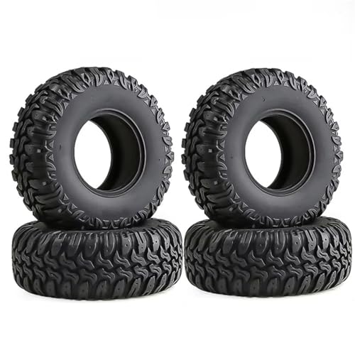 RC�J�[�^�C�� For Axial For SCX10 II III 90046 For Traxxas For TRX4 D90 For Redcat 1/10 RC �N���[���[�J�[ 105mm 1.9" �S���^�C���z�C�[���^�C��