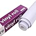 Price comparison product image Permanent Adhesive Vinyl Roll for Cricut- 12" x 10ft(30 * 305cm) White Vinyl Rolls for Craft Projects,Signs,Scrapbooking (Glossy White)