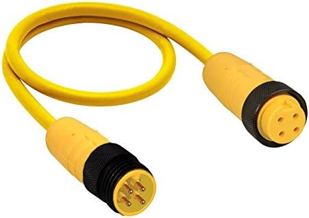 LUMBERG AUTOMATION RSRK 40-839/2M Sensor Cable, Mini 7/8 inch Sensor Straight 4 Position Plug