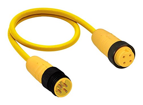 LUMBERG AUTOMATION RSRK 40-839/2M Sensor Cable, Mini 7/8 inch Sensor Straight 4 Position Plug