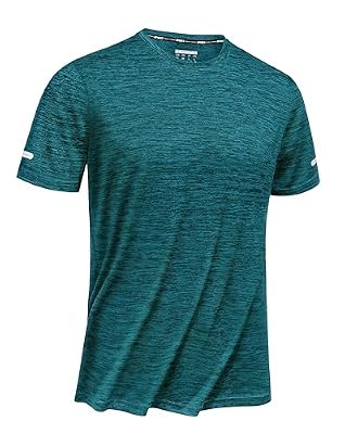 TACVASEN Herren Atmungsaktiv Laufshirts