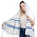 HalleluYah Tallit Messianic Prayer Shawl Grafted In Designed in Israel - 22x72