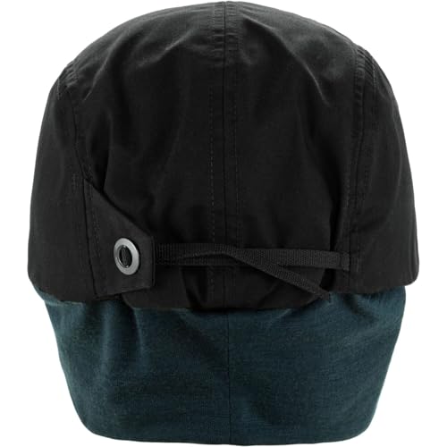 Fjällräven Unisex Bergtagen Mountain Kappe, Black/Dark Navy, L/XL