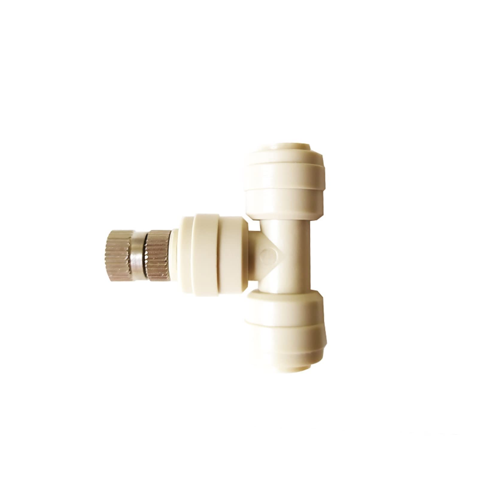 System nawadniania zraszaczy ogrodowych 50 sztuk mgły wodnej 0,2-0,6 mm Dysza rozpylająca 6,35 mm 3 Way Connector Ogrodowe Akcesoria do nawadniania wody (Color : Black connector)