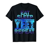 Eat Sleep Yeet Repeat Vintage T-Shirt