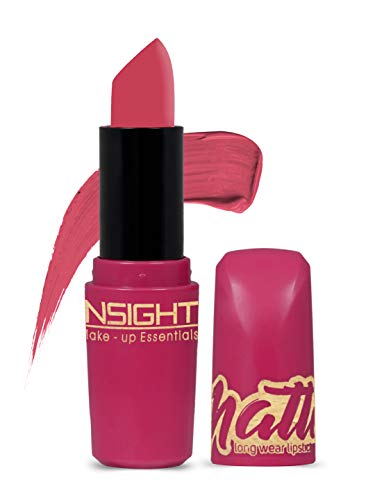 Image of INSIGHT Matte Lipstick | Soft Matte Finish | Highly Pigmented Formula | Ultra Creamy | Intense Color Payoff | Fade-Proof Lipstick | A6 - 4.2g