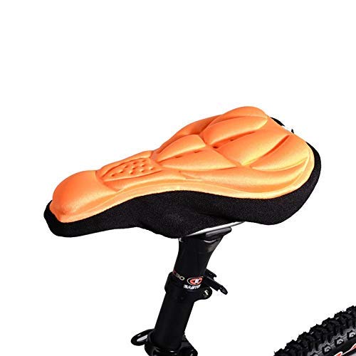 Selle de vélo gel pour hommes et femmes avec couvre-selle 3D