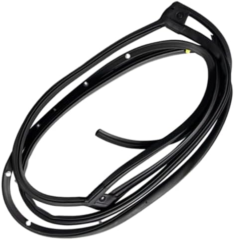Riloer Car Door Rubber Seal Strip (Buckle Style), 72350-SWA-A01, 72310-SWA-A01, Door Weatherstrip Moulding Seal, Compatible with Honda CR-V 2007-2011, 1 pc (Front Left)