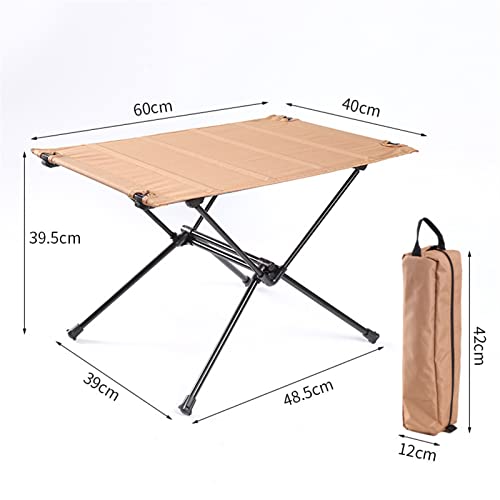 Table pliante ultralégère en aluminium pour le camping et le lit - 4