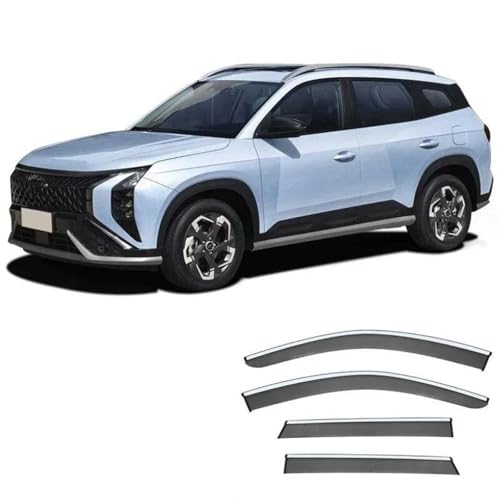 Déflecteurs de vitre latérale Hyundai Mufasa 2023 visière fenêtre et protection de pluie