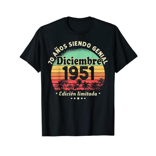Diciembre 1951 Cumpleaños nacen Diciembre De 1951 Regalo Camiseta