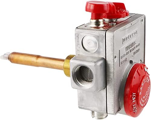110-326 Gas Water Heater Valve，Natural Gas Water Heater Thermostat with 1-3/8" Shank,3-1/2" W.C.