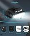 ThorFire Clip Headlamp - 5LED Clip on Cap Lights, Rotatable Clip Light Clip-on Hat Light, Cap Visor Light Hands Free for Reading Hunting Camping Fishing Running Cycling Hurricane Outages - 2 Pack