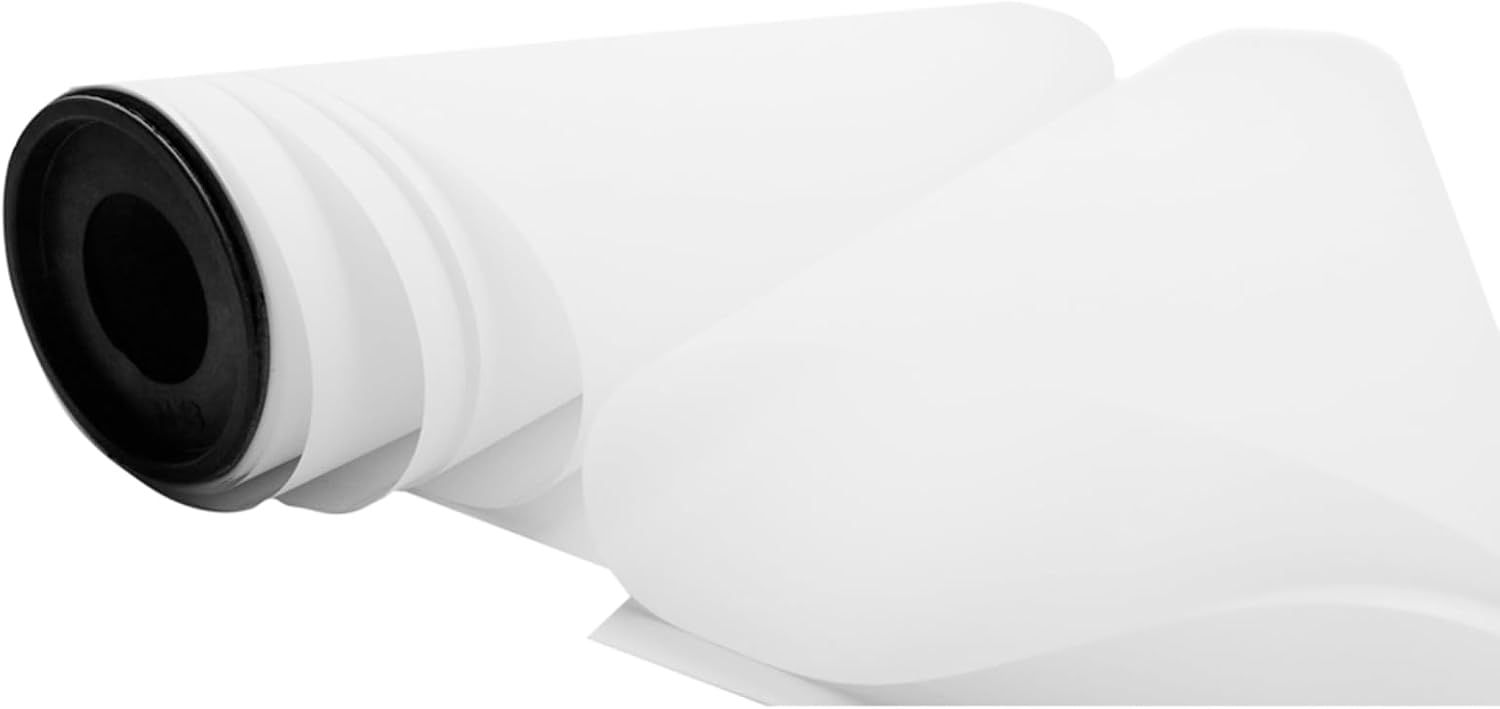H-E 11.8in x 32.8ft Glow in The Dark DTF Film Luminous DTF Film Roll, Cold Peel Glow in The Dark DTF Transfer Film Roll for Dark/Light T-Shirts Textile