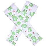 MAGICLULU UV schutz Armstulpen Kühlende Atmungsaktive Sonnenschutz Ärmel mit Dinosaurier motiv Elastische Sommer Arm Covers für Outdoor sport und Reisen