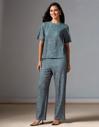 Image of Selvia Women's Top and Pant Co ord Set for Women, Co ord Set for Women Stylish