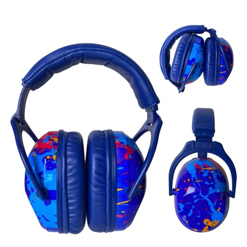 Fone Abafador de Ruídos Autismo Infantil Colorido Abafador de Som e Protetor Auditivo Para Crianças