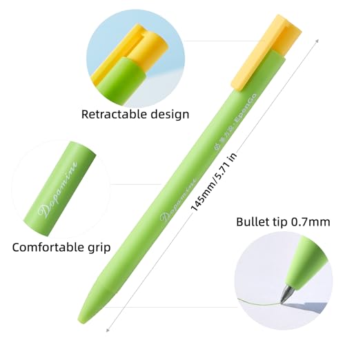 Gel Pens 20 Colors, Bolígrafos de Gel 0.7mm de Punta Fina miniatura 2
