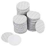 PATIKIL 200 Stück Schaumdichtung 82mm PS Schaumdichtung Klebend Rund Druckempfindlich Siegel Manipulationssicher Für Plastik Glas Metall Glasbehälter Flaschenverschluss Schutz