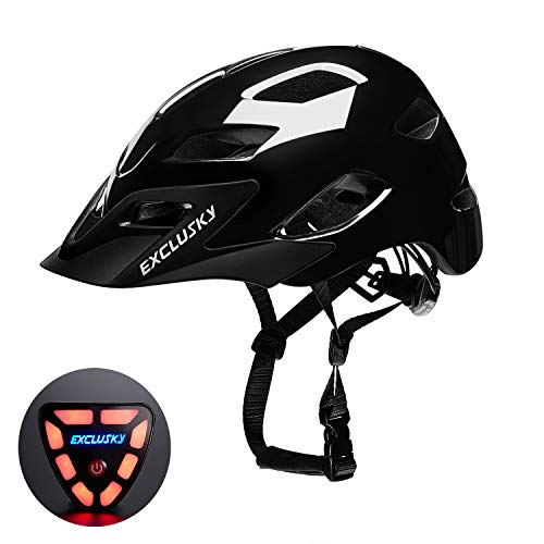 ایگرد | قیمت و خرید Exclusky Adult Bike Helmet with USB Rear Light, CPSC  Certified Bicycle Cycling Helmets, Adjustable Lightweight Helmet for Urban  Commuter Women Men, 22.05-24.01 Inches