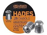 JSB Match Diabolo Hades, .25 Cal, 26.54gr, Pointed 150 ct