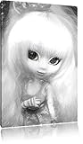 100% Made in Germany Pullip-doll dans le style NewArt le format de la 70: 120x80 cm sur toile, énorme XXL Photos complètement encadrée avec civière, art impression sur murale avec cadre, moins cher que la peinture ou la peinture à l\'huile, aucune affiche ou un poster