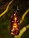 Vegaltair Solar Wine Bottle Lights Kit with Twinkling Fairy Micro Amber LED (Bottle Not Included), 2 Pack