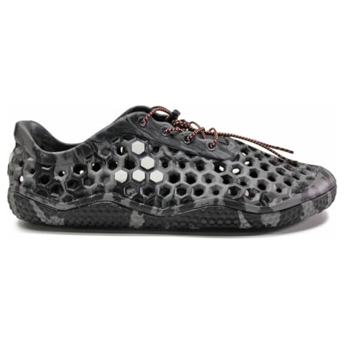 Vivobarefoot Womens Ultra III Synthetic Obsidian Grey Trainers 10.5 US