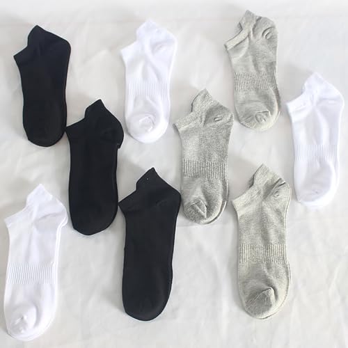 Image of 12-20 Pairs Athletic Ankle Socks for Women Breathable Low Cut Running Cushioned Moisture Wicking for Sport Traveling
