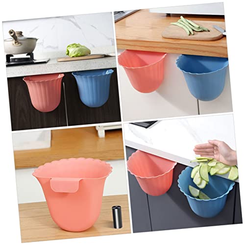 Bote de basura colgante rectangular Healifty 6 piezas miniatura 6
