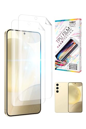 �V�Y�J�E�B�� Galaxy S24 �ی�t�B���� �t�B���� TPU�t�B���� �u���[���C�g�J�b�g SC-51E SCG25 SM-S921Q �t���ی�t�B���� 2������