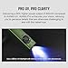 OLIGHT Arkfeld Pro Rechargeable EDC Flat Flashlight with Green Beam, UV and White LED Combo, 1300 Lumens Portable Pocket Lights, Triple Sources for Outdoors Emergency Working (OD-Green CW)