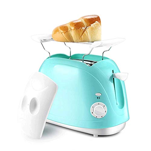Multifunktionaler Brotbackautomat Toaster 2-Scheiben-Warmhalterost aus gebürstetem Edelstahl für Frühstücksbrottoaster Auftauen Aufwärmen